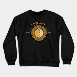 Total Solar Eclipse 2024 Crewneck Sweatshirt